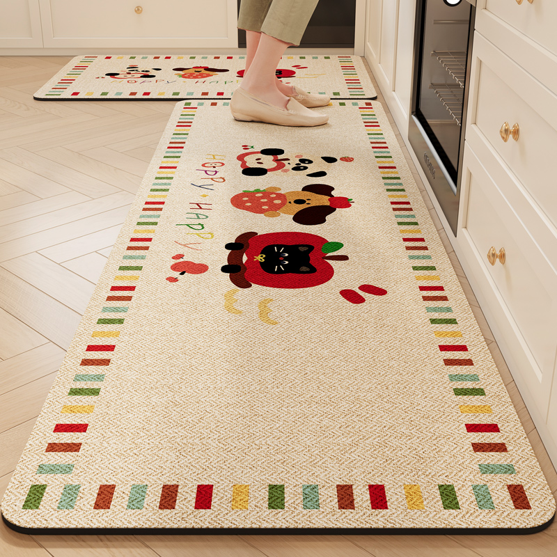 厨房专用地垫防滑防油防水免清洗