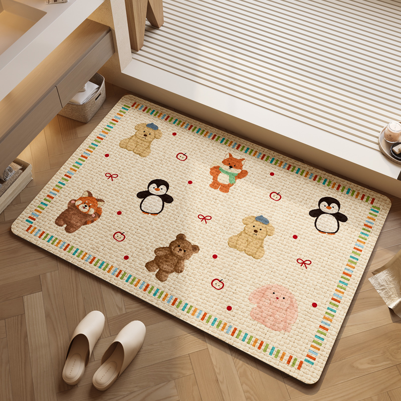 浴室地垫卫生间门口专用防滑地毯