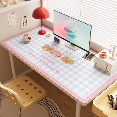 ins风学生学习书桌垫电脑键盘垫