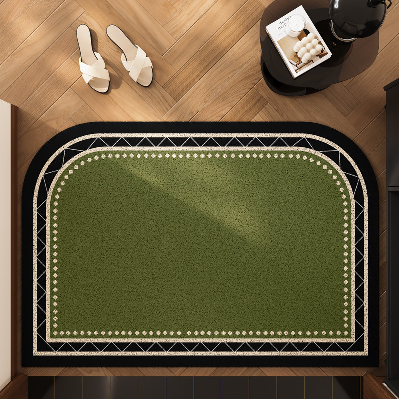 入户门地垫进门门口家用脚垫新款绿色可裁剪丝圈门垫室外入户地毯,居家布艺,入户地垫,淘宝优惠券,粉丝福利购,淘宝优惠卷