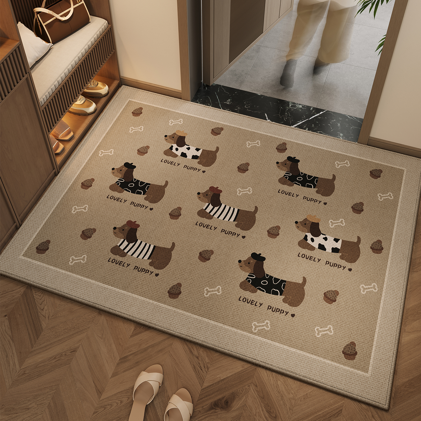 新款入户门地垫防滑耐脏耐用地毯