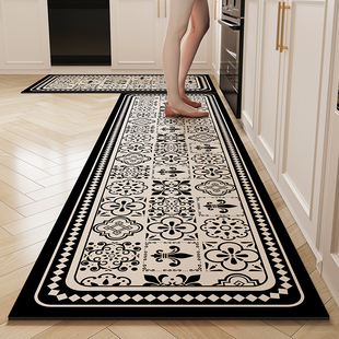 硅藻泥厨房专用地垫防滑防油可擦免洗吸水垫门口耐脏地毯脚垫软垫