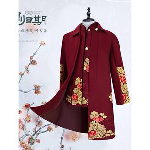 男女寿老衣高档中山装呢子大衣现代寿衣送老衣殡葬白事寿死人用品