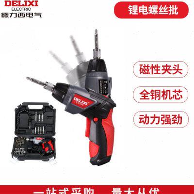 德力西电气大扭力46件套电动螺丝刀螺丝批小型迷你锂电充电式工具怎么样,好用不?