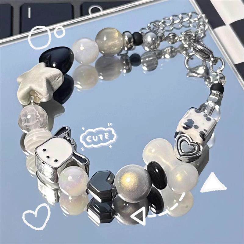 산리오 팔찌 PACHA DOG 다목적 액세서리 헬로 키티 BESTIE 팔찌 페르시 틈새 팔찌 팔찌 귀여운 여성