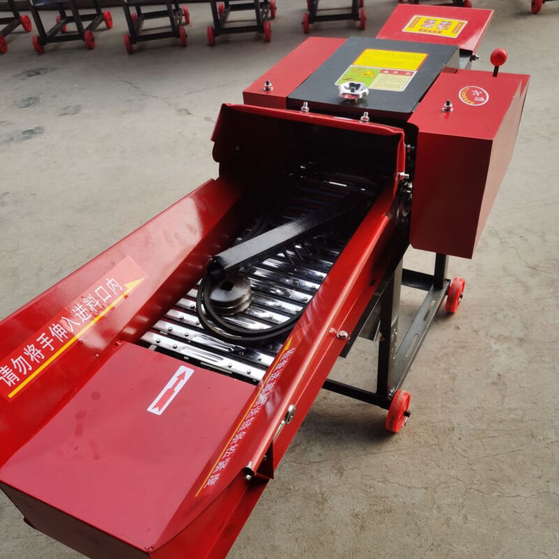 卡梵硕新型铡草机牛羊切草机干湿两用卧式养殖铡草揉丝一体机铡草