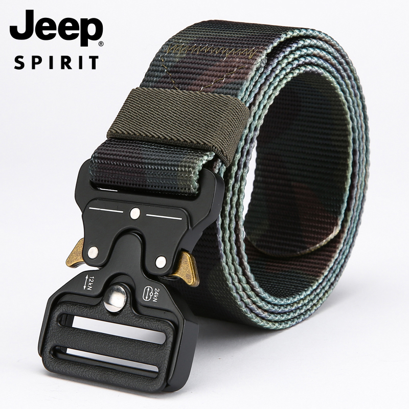 战术腰带JEEP帆布卡扣