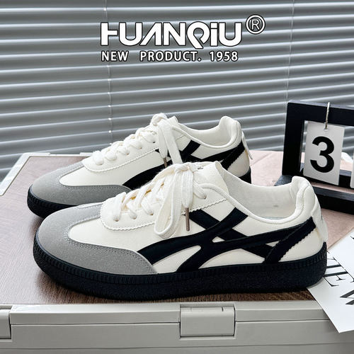 环球复古时尚潮流百搭德训鞋