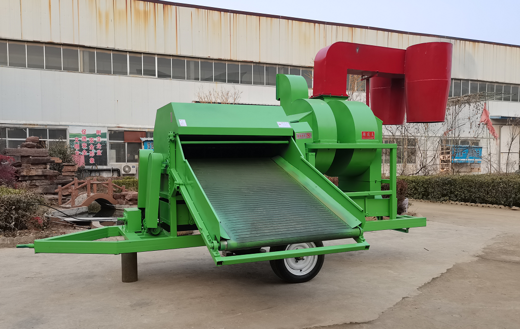 厂家直发花生秧粉碎机除尘除土除膜多功能粉碎机可定制