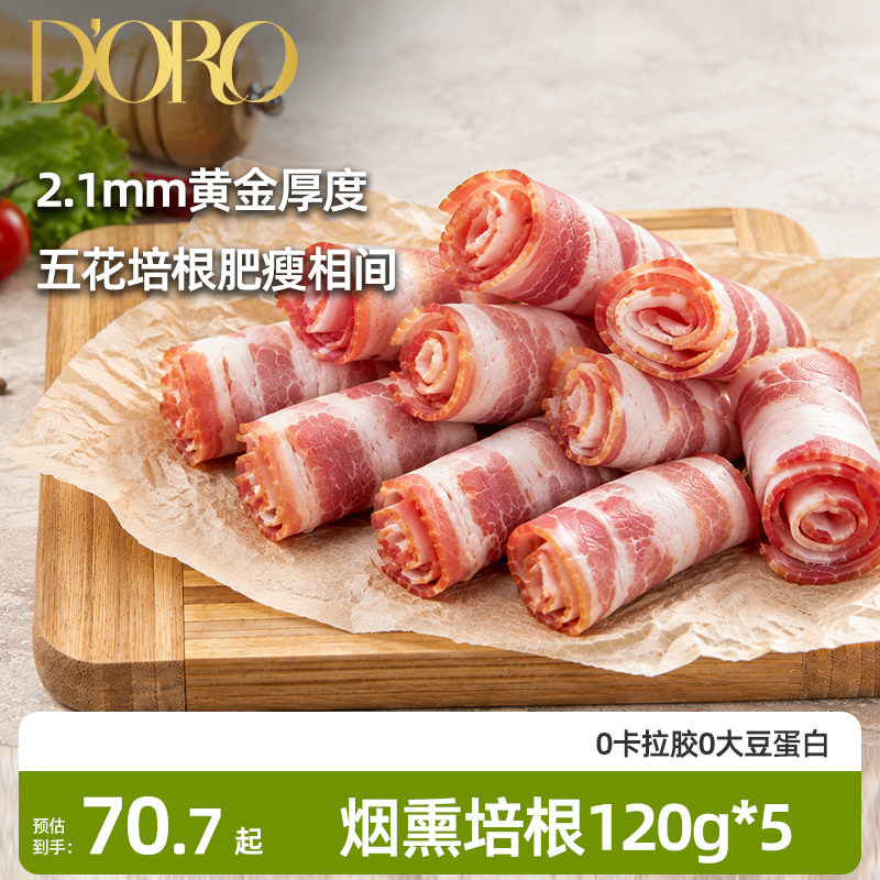 烟熏培根三明治烘培用-顺丰包邮图片
