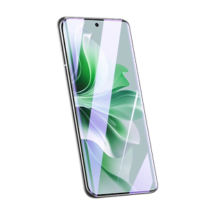 适用opporeno11钢化膜reno10/6/9/5pro+曲面a2pro手机膜findx7/x6/x5pro水凝膜realme12/11/10pro+真我gt5pro