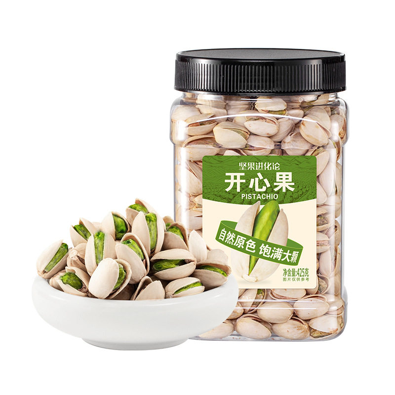 洽洽开心果罐装425g*1罐恰恰坚果零食孕妇干果无漂白自然原色