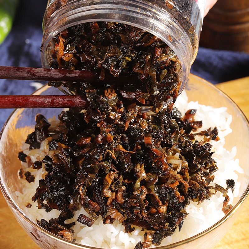 @新疆包邮西藏香炒梅干菜下饭菜外婆菜湖南特产拌饭拌面酱咸开胃
