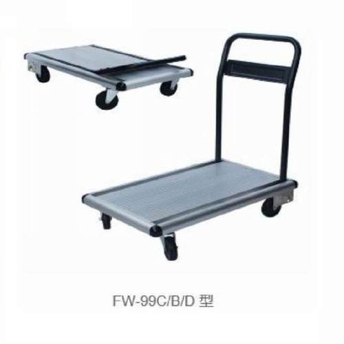 重型铝合平板手推车轻型铝合金 平板AF246重车手拉车铝制工具车金