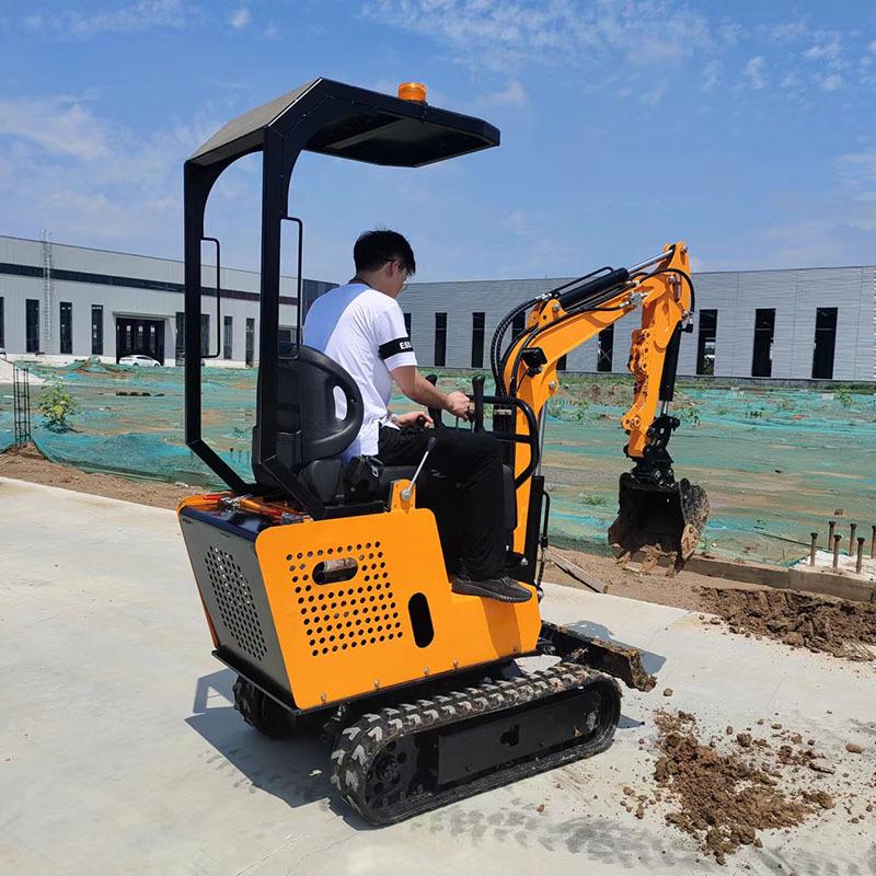 橡胶履微型挖掘机 农用果园1室内0破碎液压挖土机 带1型PBU2型小