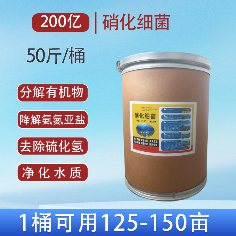 硝化细菌水产养殖净水剂鱼塘水质净化清澈稳定剂微生物降氨氮亚盐