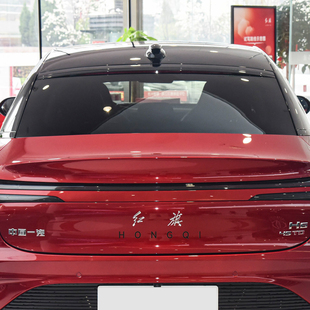 红旗h5车尾尾箱3D立体字母标贴HS5车标贴HONGQI中文字盛世H7车贴