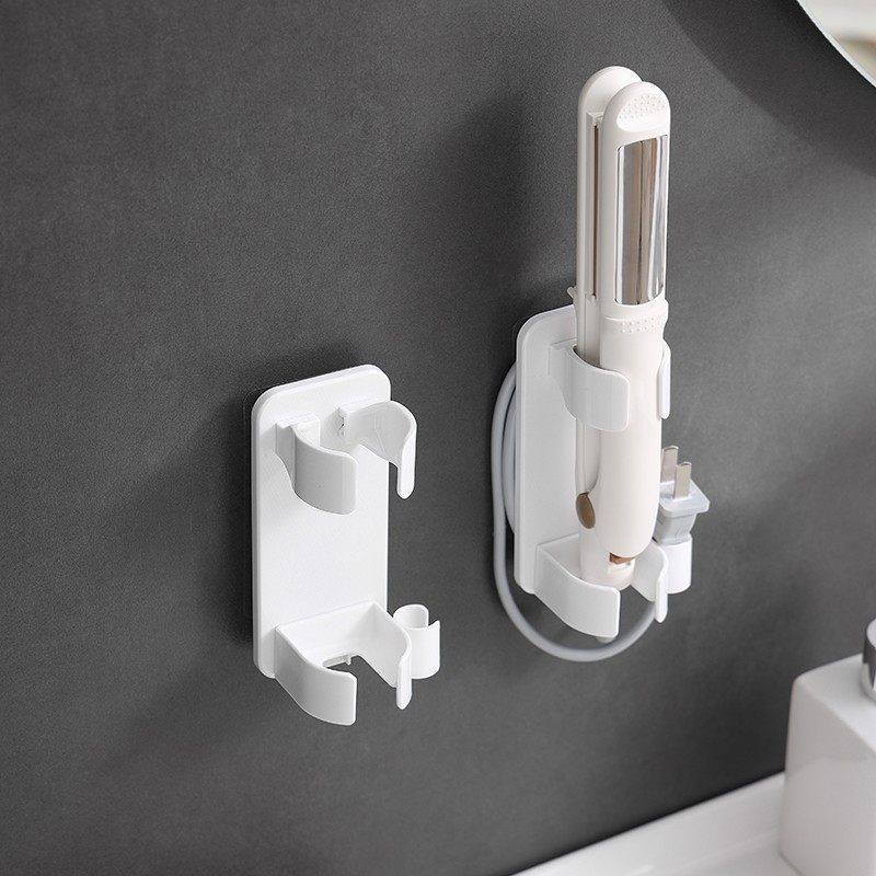 浴室卷发棒收纳架免打孔壁挂式卫生间洗漱台夹板直发梳置物架挂架,厨房/烹饪用具,厨房墙壁置物架/厨房墙壁挂架,淘宝优惠券,粉丝福利购,淘宝优惠卷