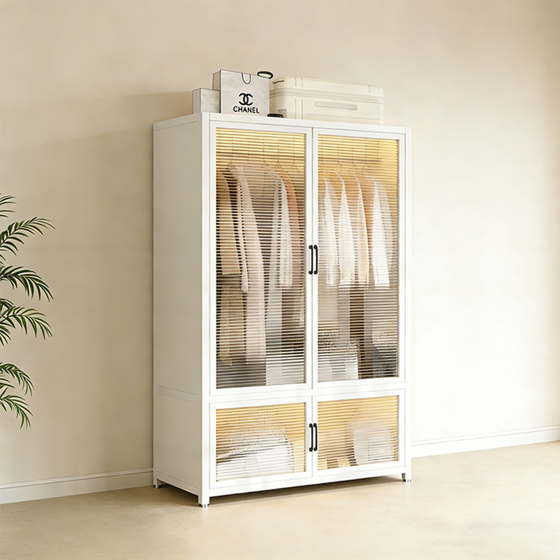 家用钢制衣柜简易金属组装衣柜新款大容量防尘衣架挂衣架卧室衣柜,住宅家具,自由组合衣柜,淘宝优惠券,粉丝福利购,淘宝优惠卷