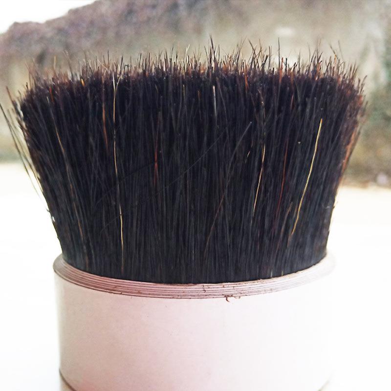 50～90分76mm自然黑色猪鬃毛动物毛鬃毛刷用毛