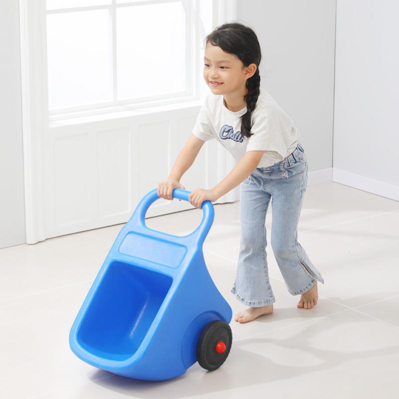 幼儿园翻斗车儿童感统训练器材独轮车手拉车手推车户外玩具小推车