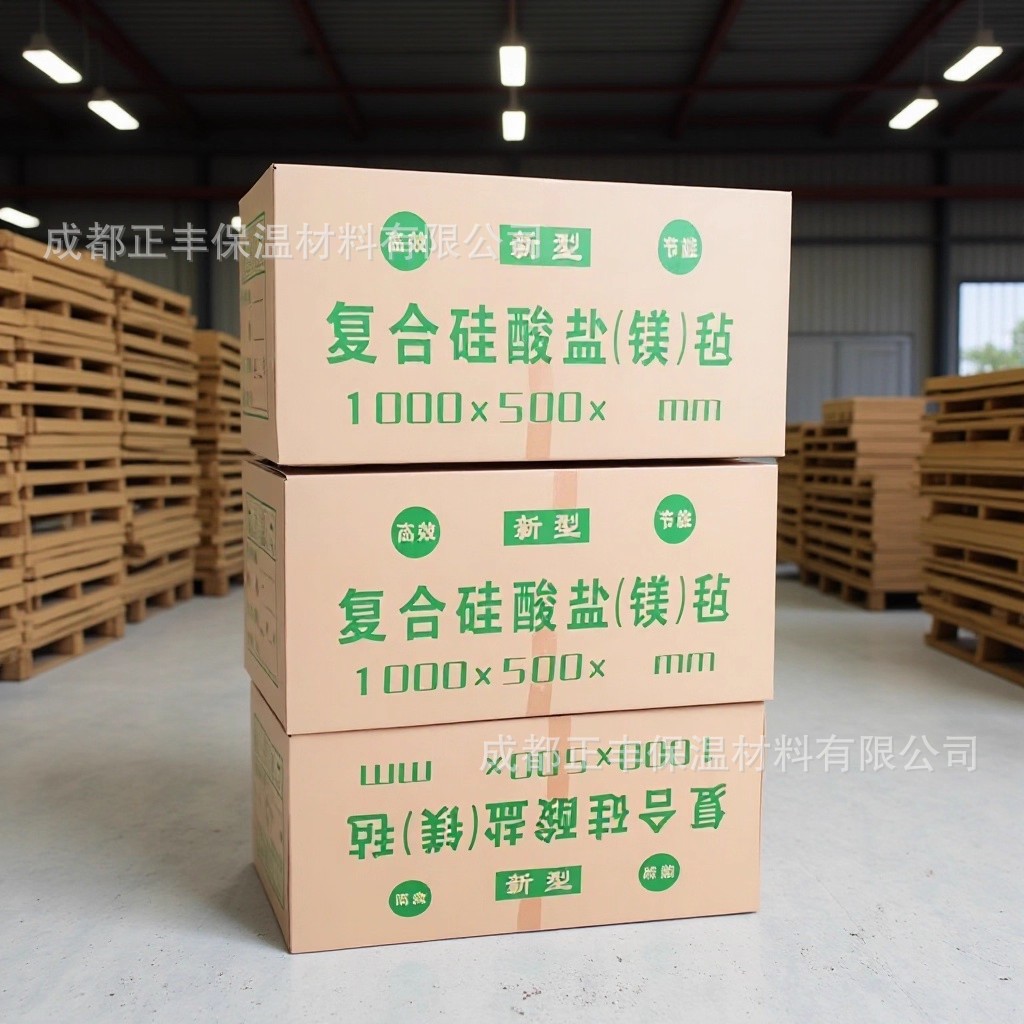保温隔热保冷硅酸盐板硅酸毡毯铝镁质板长方形保温板海泡保温棉