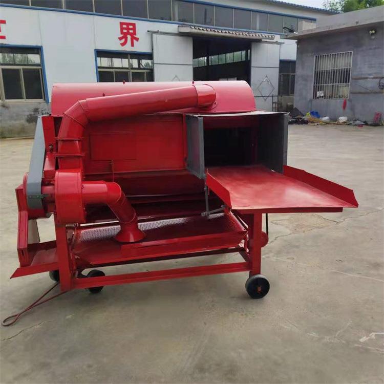 小麦水稻扬场机电动125脱粒机三分离大豆打粒机