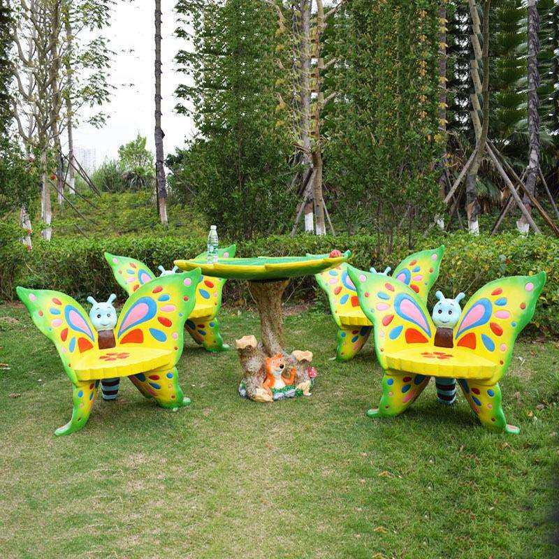 仿真卡通动物蝴蝶桌椅坐凳摆件户外公园林景观庭院幼儿园美陈装饰,畜牧/养殖物资,畜牧/养殖器械,淘宝优惠券,粉丝福利购,淘宝优惠卷