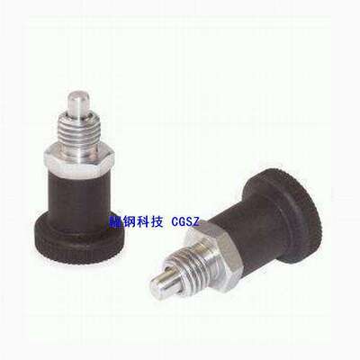 分度销 旋钮柱塞Indexing Plungers - Fine Thread, Return