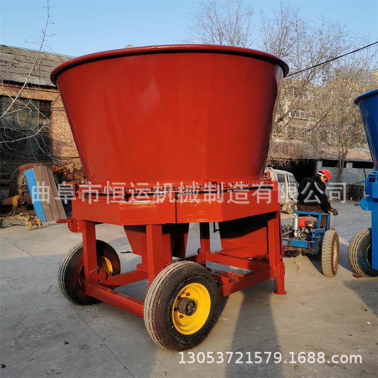 全自动圆盘粉碎机下出料牧草粉草机花生秧秸秆自动旋切机