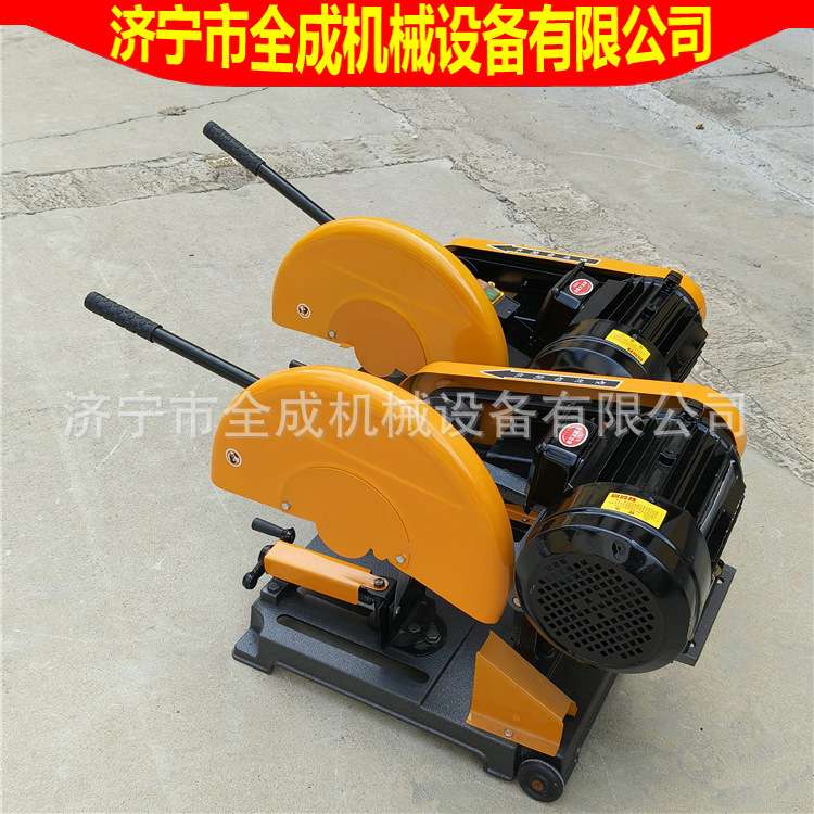 J3G-400型材切割锯 建筑工厂4kw铜线电动切割锯 全成砂轮下料机