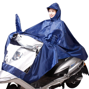 天堂电动车雨衣摩托车防护成人加大加厚男女士牛津单人电瓶车雨披