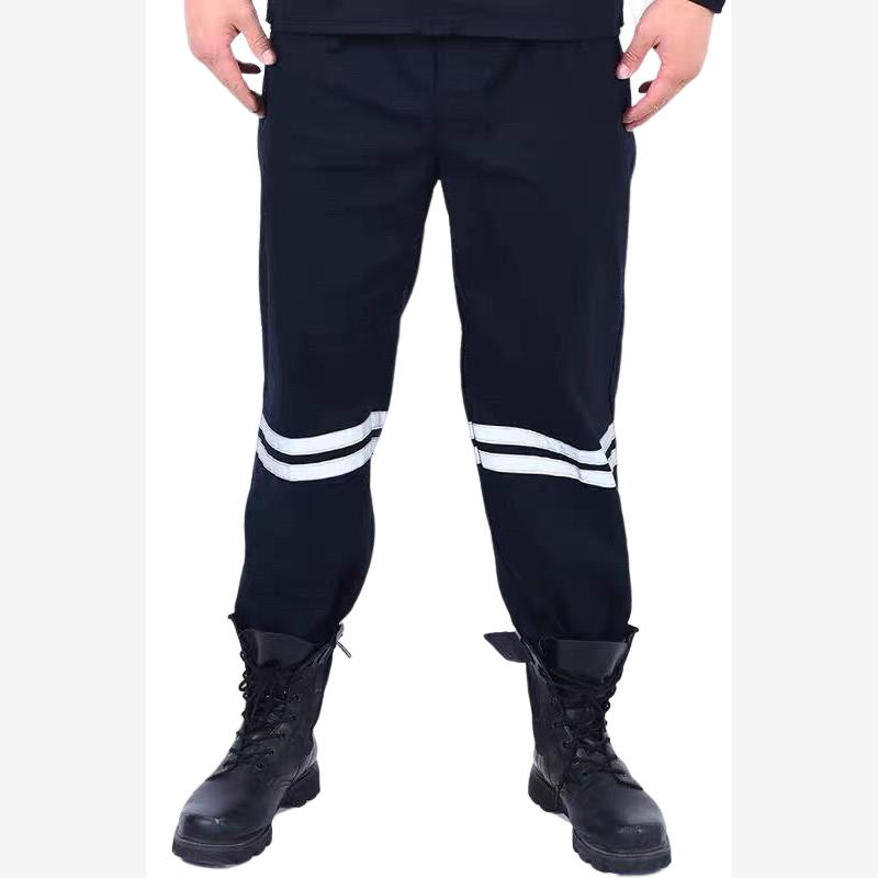 劳保工作服男装反光条裤