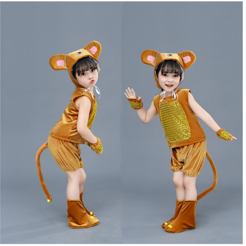 新款儿童演出服小猴子动