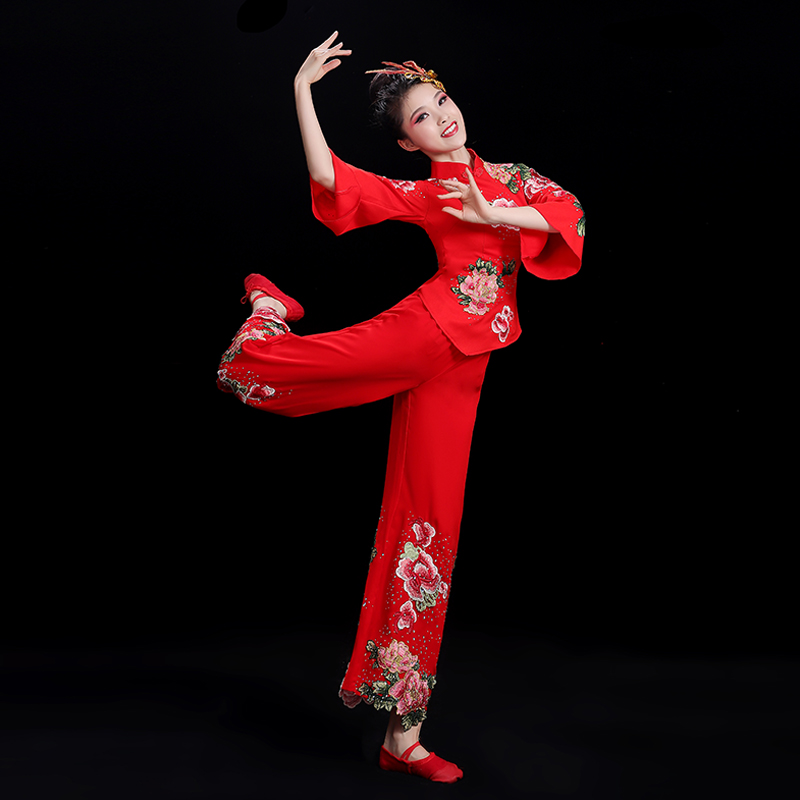 秧歌服演出服女2024年新
