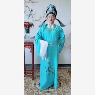 越剧小生帽子戏曲古装软盔解元巾小生头饰戏剧学士巾 软沙帽