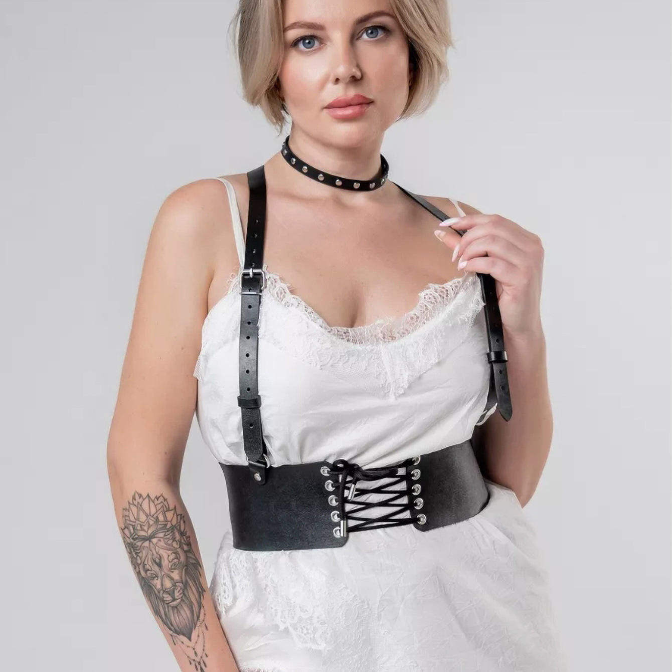 新款 街头辣妹短款显瘦腰封绑带收腰外搭复古皮革背带全新,饰品/流行首饰/时尚饰品新,其他DIY饰品配件,淘宝优惠券,粉丝福利购,淘宝优惠卷