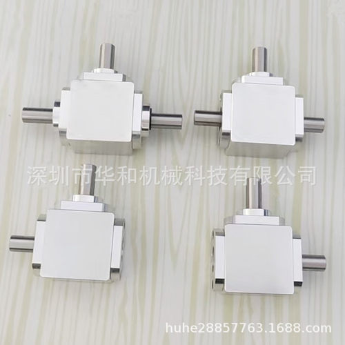 小型1：1T型十字换向器轴径10直角传动变速箱伞齿减速齿轮箱转动