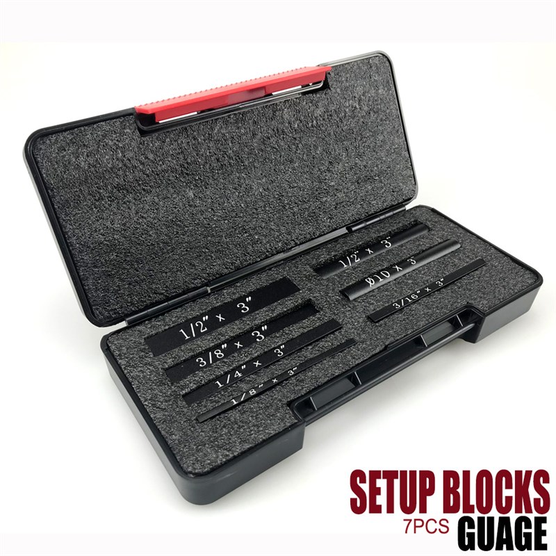 7个设置块高度计套件 高精度套件 Setup Blocks guage 平垫块量块