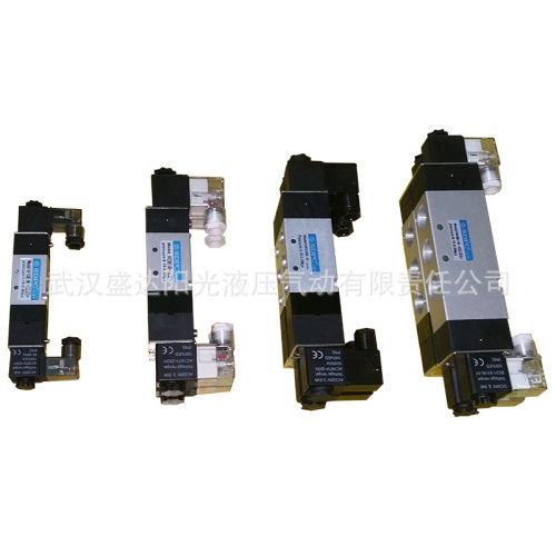 SDPC宁波盛达阳光 4V330C/E/P-08 电磁阀三位五通双电控dc24ac220
