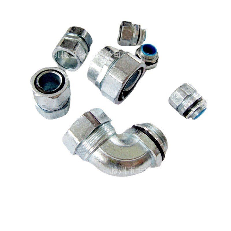 生产厂家 不锈钢穿线波纹管 DPJ金属软管接头 DN75内丝卡套自固