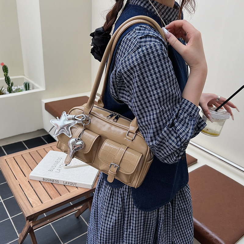 时尚休闲腋下包女2025夏季新款