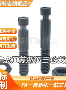 替代沟槽半牙型拉伸弹簧用支柱FFG01/BSPO3/4/5/6/8/10/12碳钢一