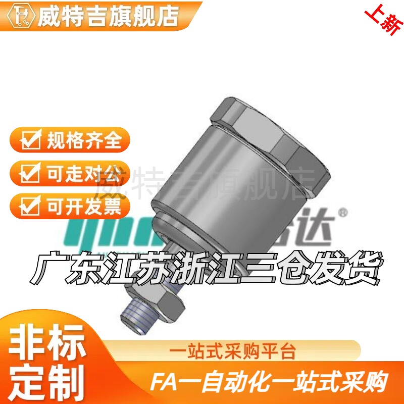 浮动接头 偏心型WHB01 M3/M4/M5/M6/M8/M10 0.5-0.7-0.8-1.0-1.25图片