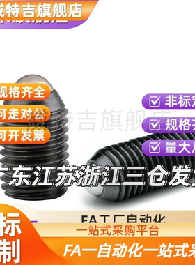 轻载型球头柱塞 内六角波珠 BPJF3/4/5/6/8/10/12