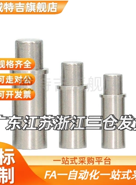 替304不锈钢锥度型小径弹簧柱塞MPTL1.5/2/3/4/5-1.5/3/4/6/8/9/1