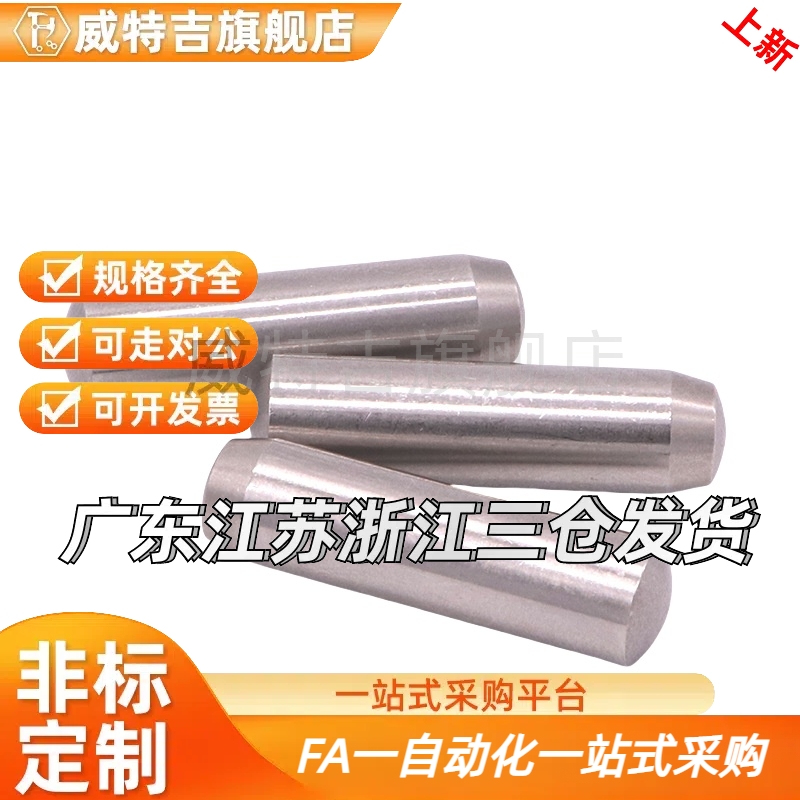 威特吉负公差定位销 圆柱销MS