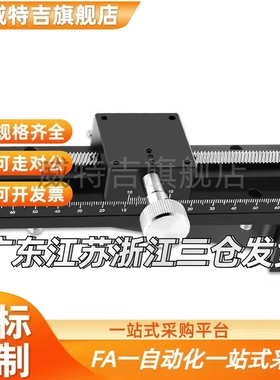 Z轴手动滑台ZTLS80OYQ ZDTLS00 ZDTDLS150 SEJS11 EJ01手动位移1