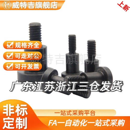 CBDBR4/5/6 内六角支点螺丝 限位螺丝 碳钢支点用台阶螺丝