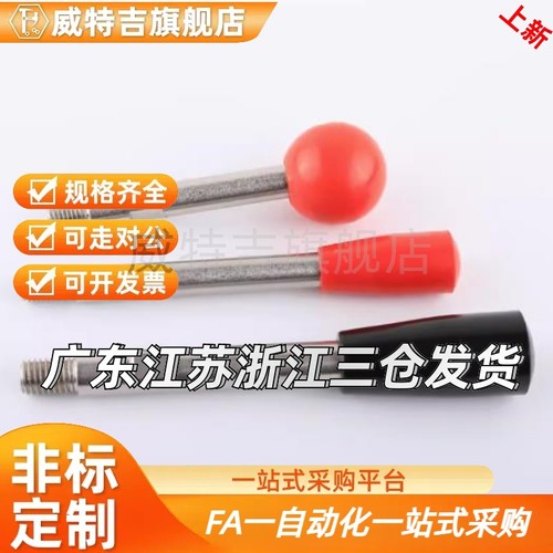 固定握柄把手LRGNS6/8/10/12-63/80/100/125/160/200-R B不锈钢